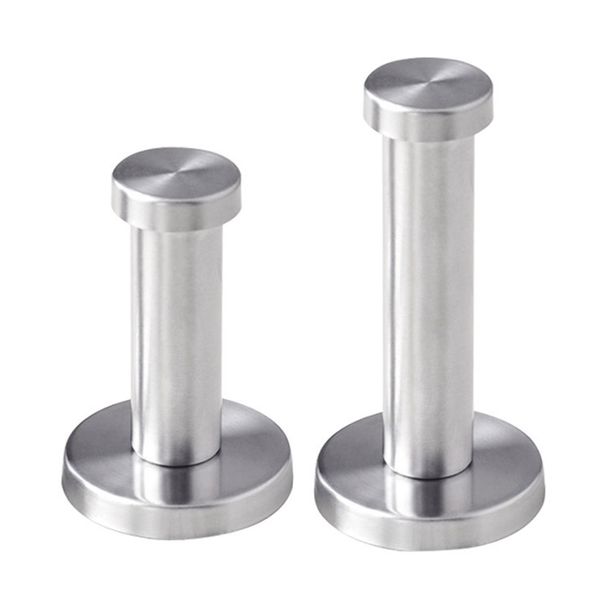 

stainless steel coat robe strong bathroom silver wall mount towel utility cylinder hook