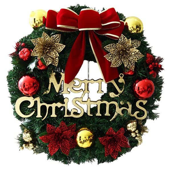 

1pc christmas wreath garland christmas ornaments decoration for home pjpdzs345