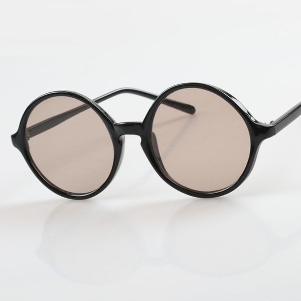 

vazrobe круглые стекла солнцезащитные очки мужчины женщины vintage black tortoise природный кристалл вс очки для человек анти нуля, White;black