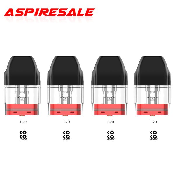 

Аутентичные Uwell Caliburn КОКО Замена картриджа Pod 2мл Refill Pod с 1.2ohm Coil для Uwell Caliburn KOKO Kit