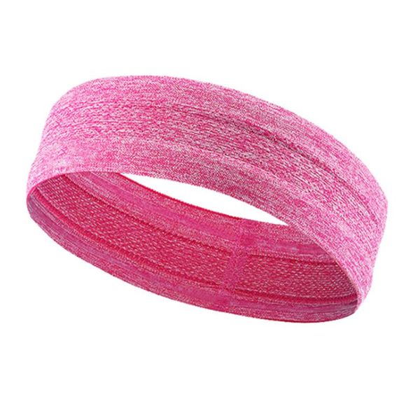 

running fashion stretchy sport headband non slip yoga cycling workouts silicone fitness solid sweat band breathable soft, Yellow;black