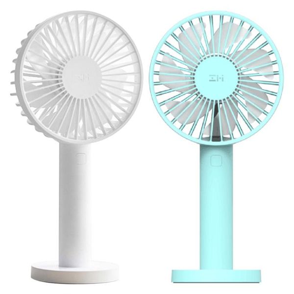 Originale Xiaomi youpin ZMI Mini Smart Fan AF215 Ventilatore portatile a 3 velocità Ventilatore portatile portatile con porta USB ricaricabile 3350mAh FAST C6