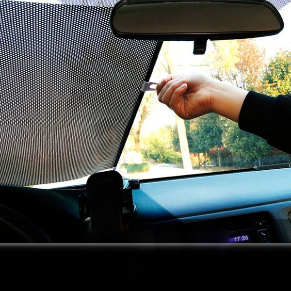 

car windshield sun shade retractable sunshade easy to install and use keep your vehicle cool