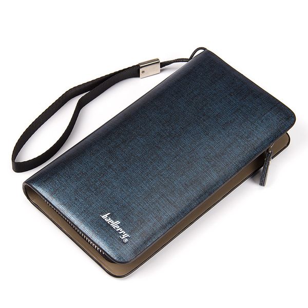 

fashion men wallets pu leather long design wallet clutch bags card holder male coin purse men's purse leather male purses, Red;black