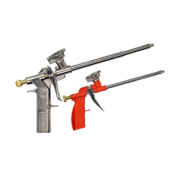 

all metal polyurethane foam sealant gun adjustable foam glue gun caulking for door and window seam construction tool