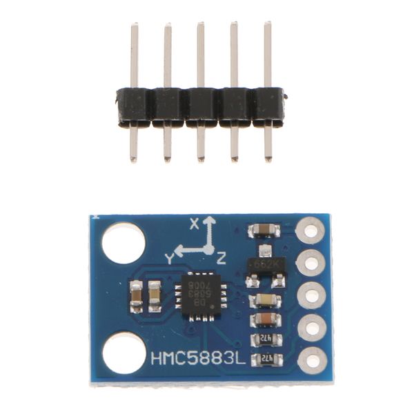 

hmc5883l triple-axis compass magnetometer sensor module for arduino 3.3v-5