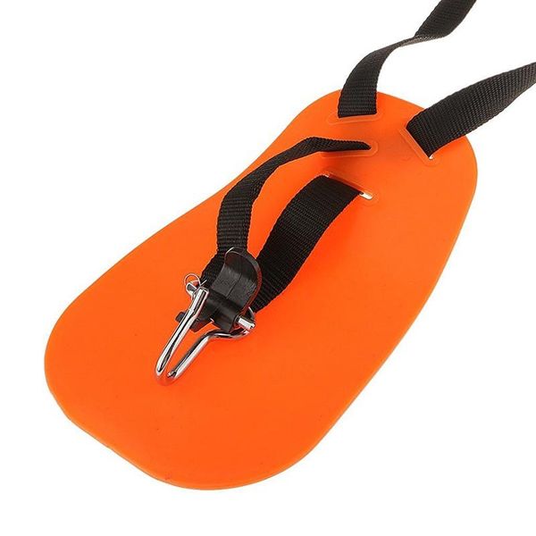 

yard strimmer double shoulder harness strap padded belt for brush cutter trimmer gardden pruner (orange) other garden supplies