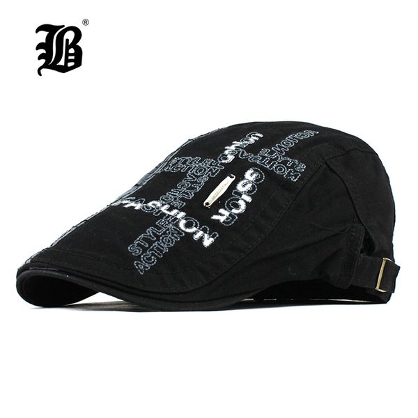 

flb] beret caps spring summer outdoor sun breathable bone brim hats womens mens herringbone solid flat berets cap hat f510, Blue;gray