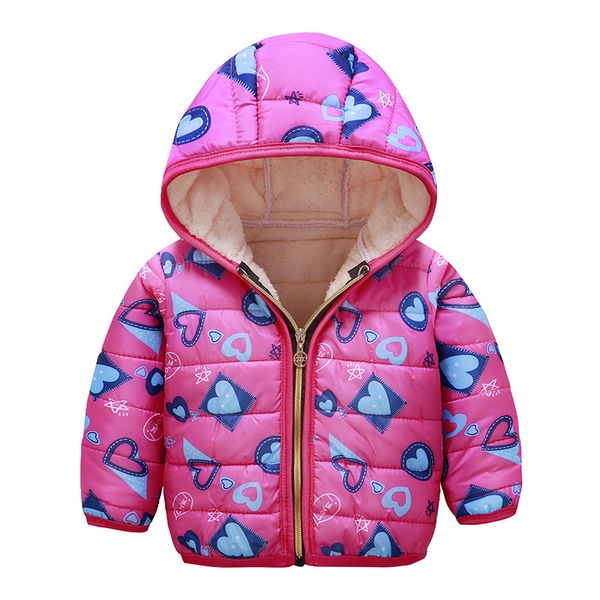 

baby girls jacket 2019 autumn winter jacket for girls coat kids warm hooded outerwear coat for boys jacket coat children clothes