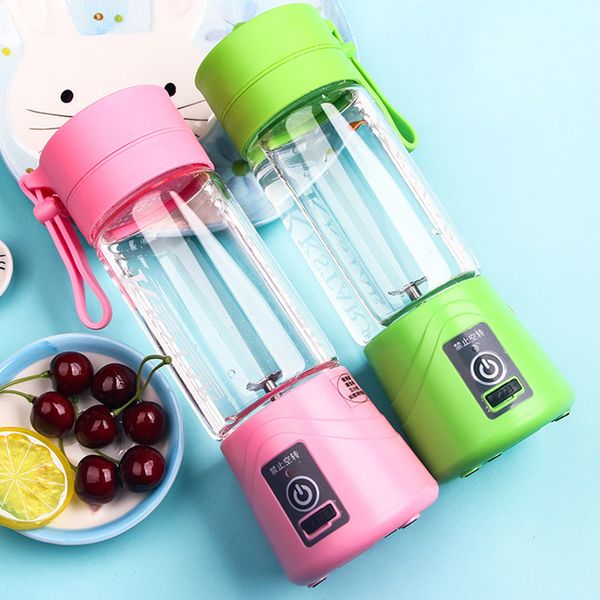 4 cores mini juicer ferramentas portátil multifuncional usb suco de carregamento xícaras de frutas suco elétrico agitação cozinha cozinha bh2037 cy