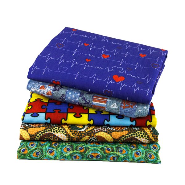 

дэвид аксессуары 50*145 см ткань polyestercotton граффити графический для ткани дети постельные принадлежности домашний текстиль швейные тил, Black;white