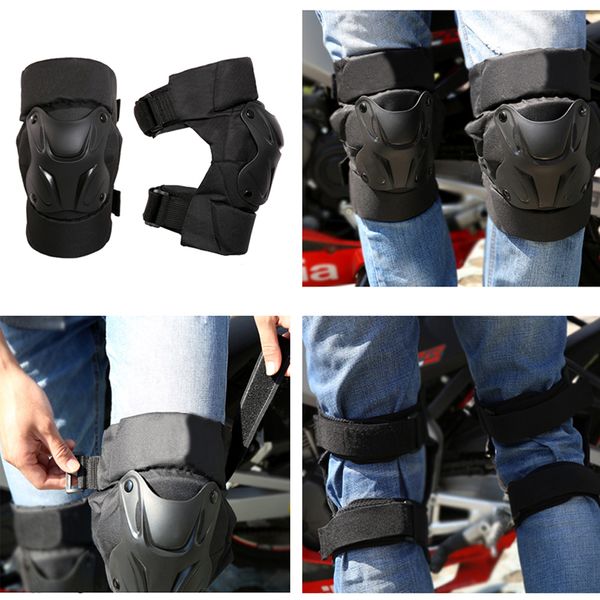 

motorcycle knee guards elbow pad cycling knee protector caps brace elbow guards breathable for adults / kids