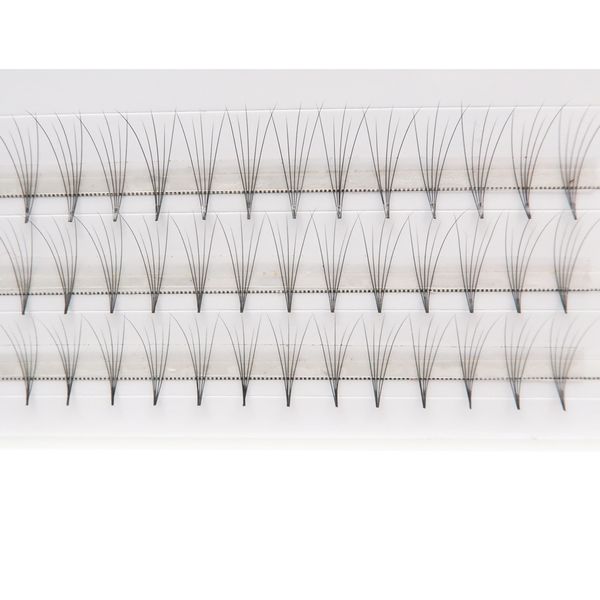 

5 trays premade fans 5d rootless fans eyelash extension 0.07mm c curl russian volume fan eyelash extension