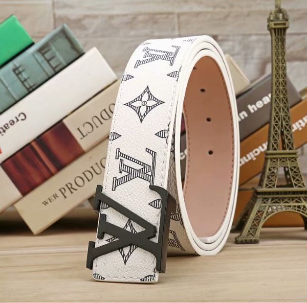 

men and women fashion trend leather belts men business belts wse, Black;brown