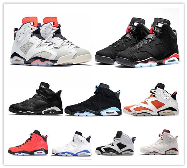 

jumpman new bred men big kid 6 6s basketball shoes tinker unc black cat white infrared red carmine toro mens trainer sport sneaker