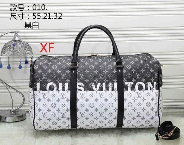 

kee lv louis vuitton pall 45cm old flower travel luggage package shoulder bag clutch handbag leather messenger packag m116