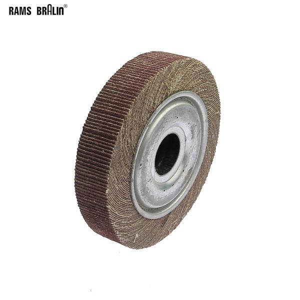 

6"*1"*1" flange abrasive flap wheel sanding cloth mop wheel metal wood polishing grinding