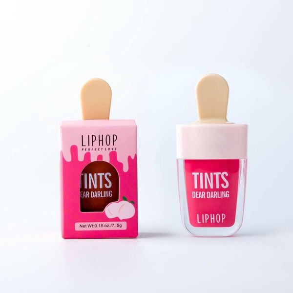 

lip tint ice cream long lasting red liquid matte lipstick korean style bite moisturizer shimmer lip gloss batom cosmetics