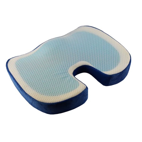 

wheelchair gel seat cushion orthopedic pad comfort memory foam chair pads