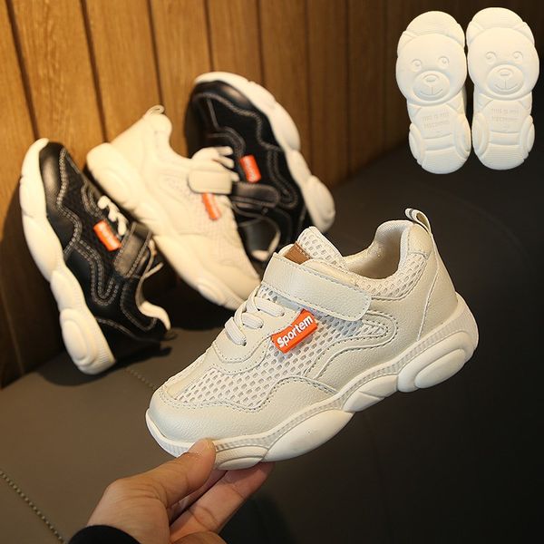

brand designer kids sneakers running shoes fashion boys girls mesh ventilation sneakers children casual walker sport shoes