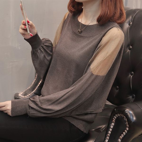 

8633 live 2018 корейская версия нового осеннего платья 45_1i13, Black