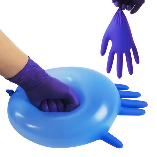 

100 шт./50 пар / коробка одноразовые перчатки латексные универсальные кухонные посудомоечные машины резиновые садовые перчатки защитные руки