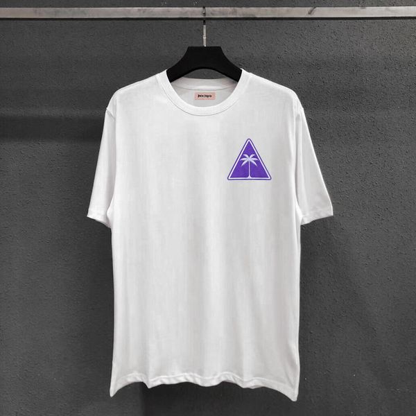 

Palm Angels Mens Designer Tshirt Printing Short Sleeve Round Neck Casual Style Designer Tshirt Asian Size M-XL