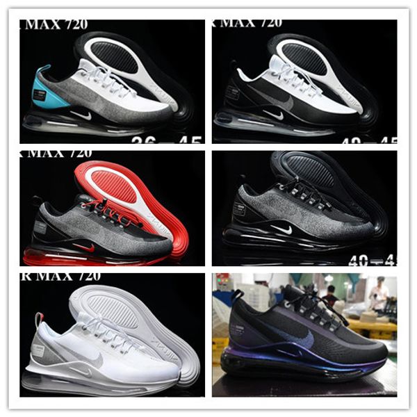 

nbspnike air &nbspmax 72c react retro running shoes joker running shoes mesh cushioned running shoes outdoor hiking sneakers eur 36-45, Black