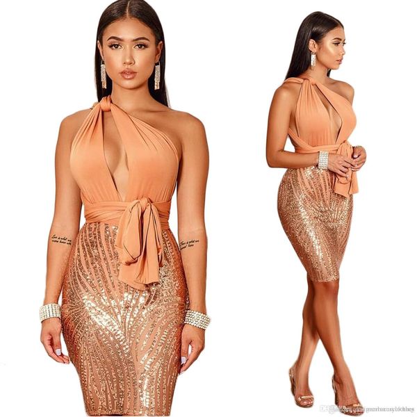

women party evening sequin dress off the shoulder sashes gold formal bodycon dresses elegant vestidoes, White;black