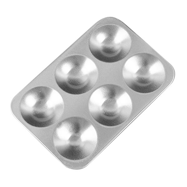 

painting model mixing color tray kits paint palette 6-slot round 5.31inch