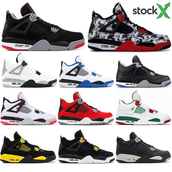 

with sock 2020 designers 4 4s basketball shoes men womens bred cactus jumpman iv tattoo loyal motorsport royalty sport sneakers stockx
