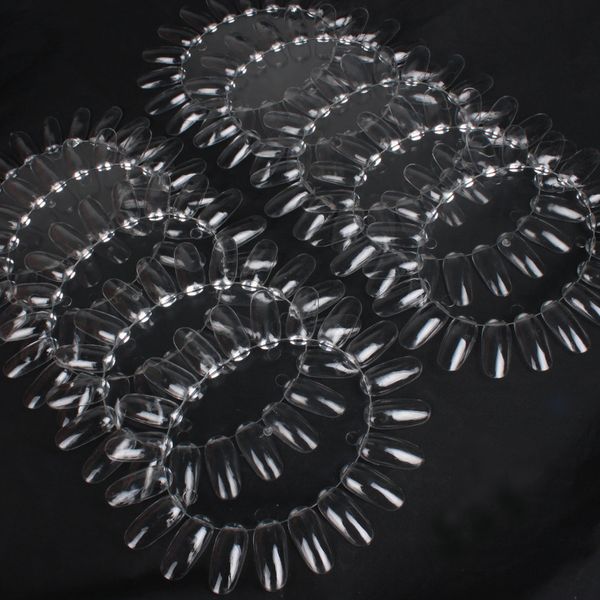 

new 20pcs/wheel nail art tips comestic practice round wheel polish acrylic display decor fake nails nail display manicure set