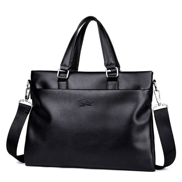 

baililaoren men business pu leather crossbody bags men's bag travel handbags men's casual shoulder briefcase