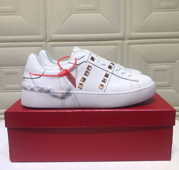 

luxury designer casual shoes rockrunner leisure shoes men women sneakers sports skateboarding shoes flats dress shoe sports tennis 35-46, Black