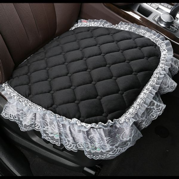 

car cushion winter plush lace cushion skid-proof girl lovely sheet