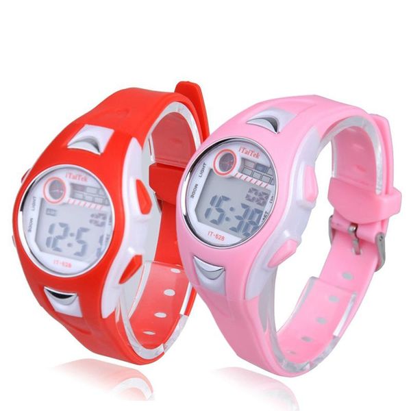 

children boys girls swimming sports digital wrist watch waterproof dress watch gifts for children kids clock sport watch pffsp, Blue