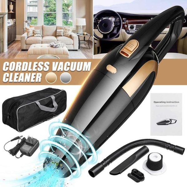 

12в 120вт беспроводной беспроводной автомобиль пылесос автомобиля авто портативный пылесос влажная и сухая двойного использования дастер раз