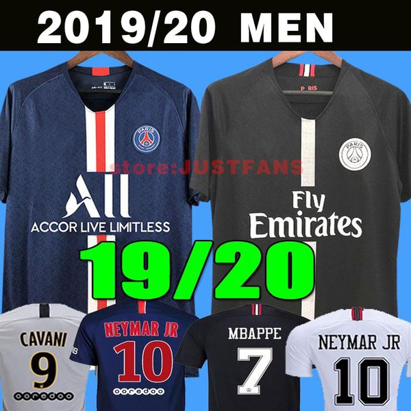 

Maillot p g occer jer ey 19 20 pari mbappe cavani aint germain verratti champion football hirt 2019 2020 goalkeeper men kid kit et