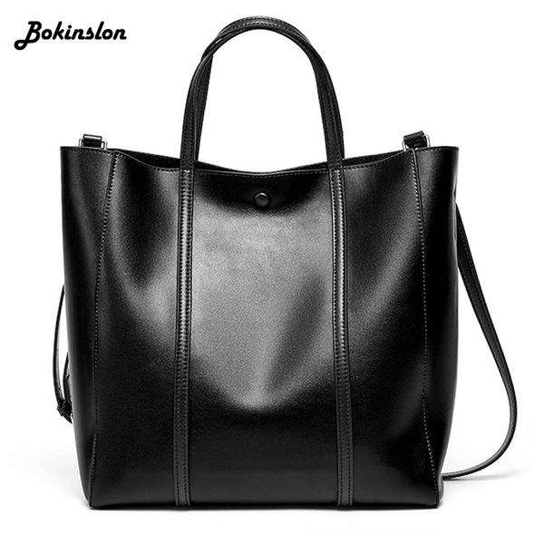

bokinslon bucket bag casual women 2020 wild fashion large capacity combination messenger bag female