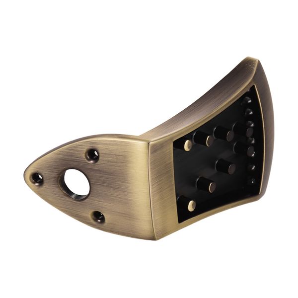 

mandolin tailpiece metal triangle tailpiece bridge zinc alloy for 8-string arched mandolin with mounting screws accessories