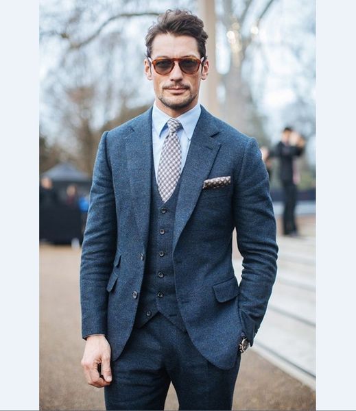 

groom tuxedos groomsmen notch lapel custom made two button men suits wedding/prom/dinner man blazer ( jacket+pants+vest+tie )m1473, Black;gray