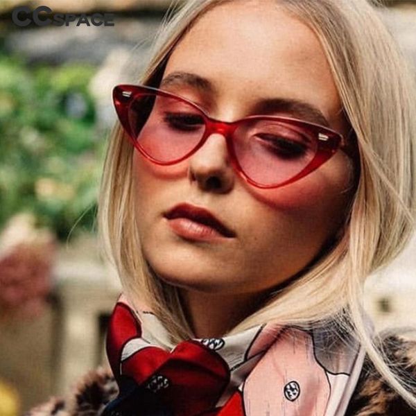 

47299 cat eye retro sunglasses men women fashion uv400 glasses, White;black
