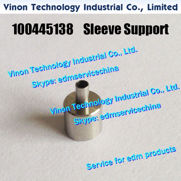 Charmilles 100445138, 445.138 Suporte de manga para ROBOFIL 310. edm peças de reposição Guia de tubo de sucção M cabeça superior 200640092, 640.092, C445138