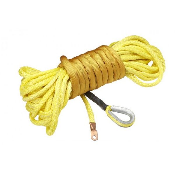 

seller 14mm 30meters synthetic winch rope uhmwpe rope