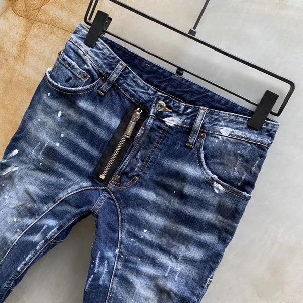 

19ss mens designer jeans luxury blue denim jean brand #801-1 pants pour hommes ripped biker jeans on sale
