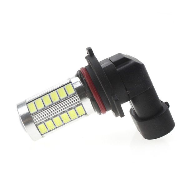 

hiyork 1pcs 9005 hb3 5630 33 smd светодиодные лампы объектива 6500k супер белый автомобиль fog lamp 30w 9006 800lm дневного света парковки а