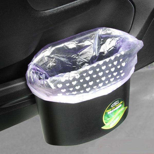 

dragonpad car chair back open trash can side door trash storage bucket