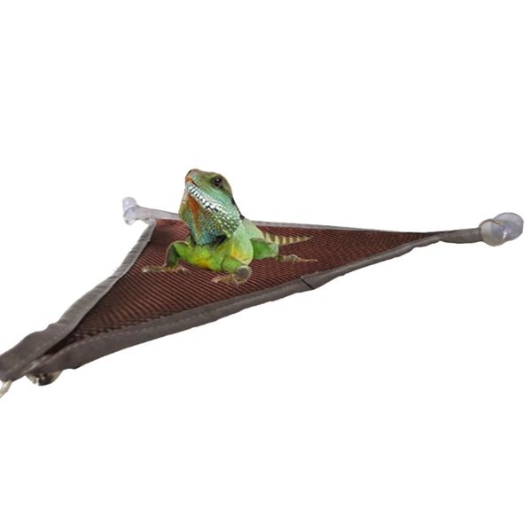 

2 pcs/set lizard toy pet hammock mesh sleeping bed play toys swing for reptile snake lizard climb products