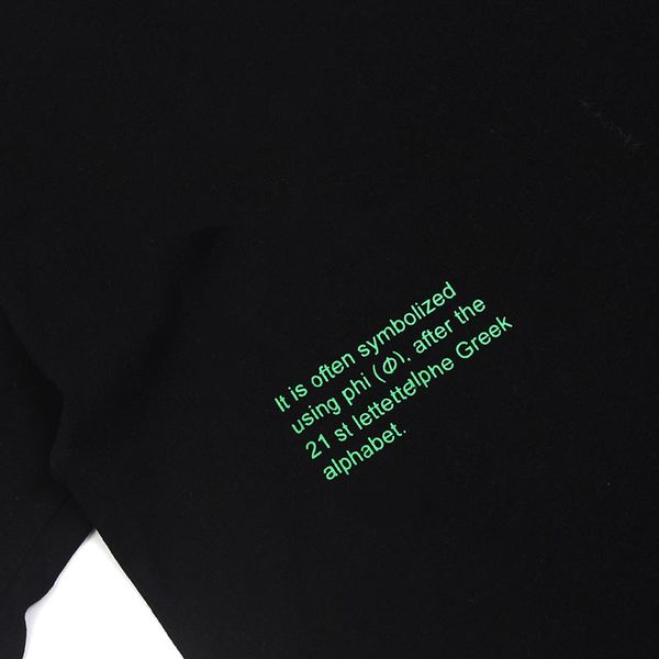 

20ss / с logohearts италии ретро дизайнером летнего мужских печатями ctide письмо фуфайки продажи вышитых платформ luminous частного заказа, White;black