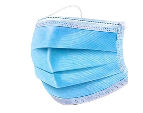 

загрязнение 3 layedust маски для лица маски для лица маска упругие синий ear loop пылевой фильтр mouth маски